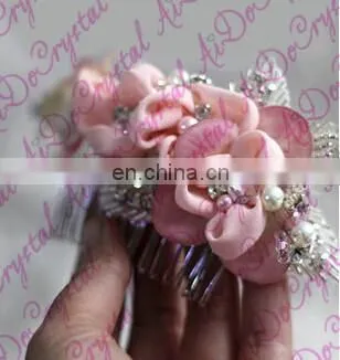 Aidocrystal Fashion Lady Woman Flower Hair Clip Bridal Hawaii Party Hair Accessories