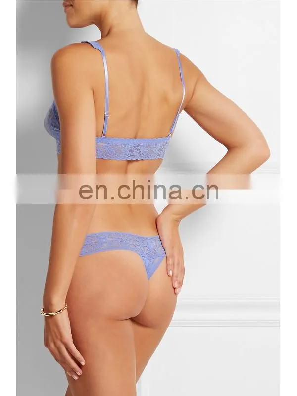 transparent underwired extra soft lace bra