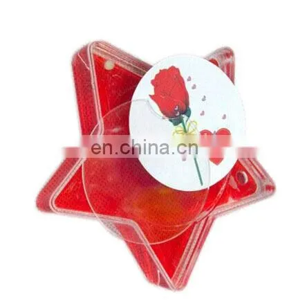 promotional gifts star shaped snow photo frame