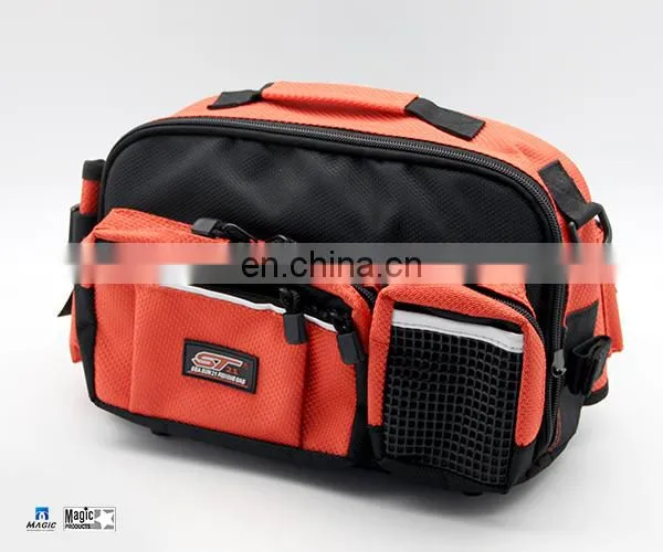 Portable Multi-functional Fishing Tools Fishing Lure Tackle Box Waist Pack Shoulder Bag