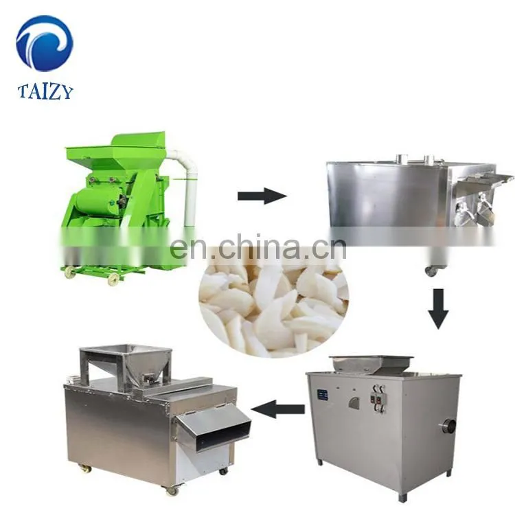 Taizy Automatic Peanut Cashew Nut Chopping Slicing Crusher Crushing Dicing Machine
