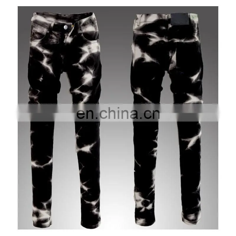 DiZNEW New designed colored skinny denim jeans for men