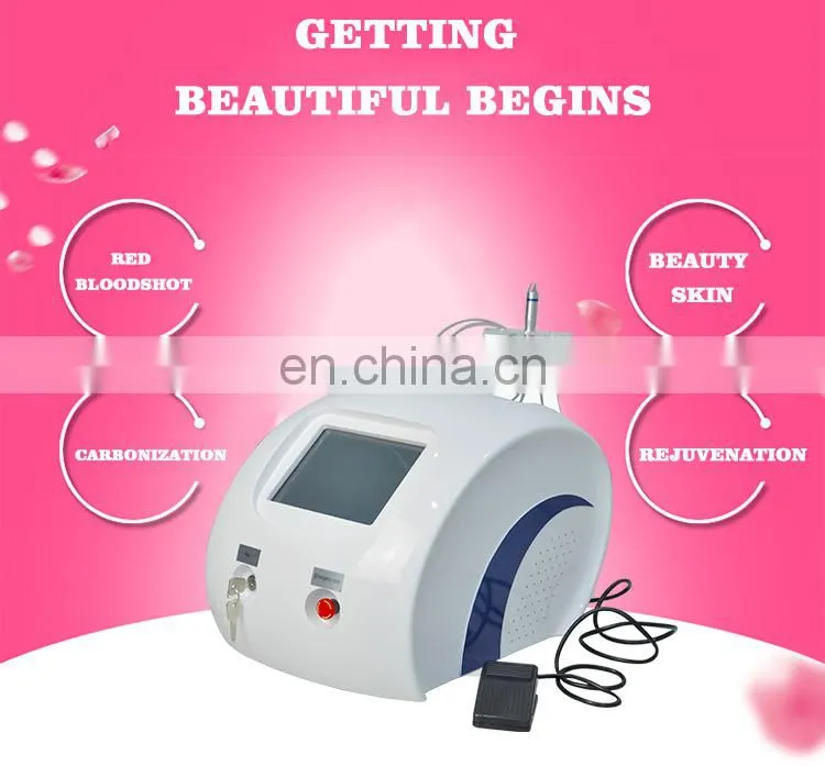 Portable spider veins vascular removal machine for salon use