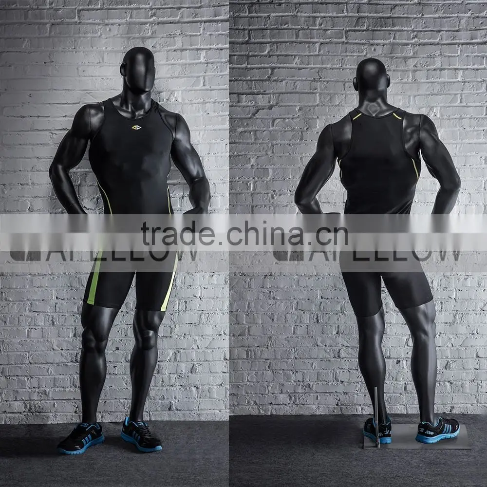 Fiberglass Muscle Mannequins Athletic Sport Dummy Manikin MAS-1B