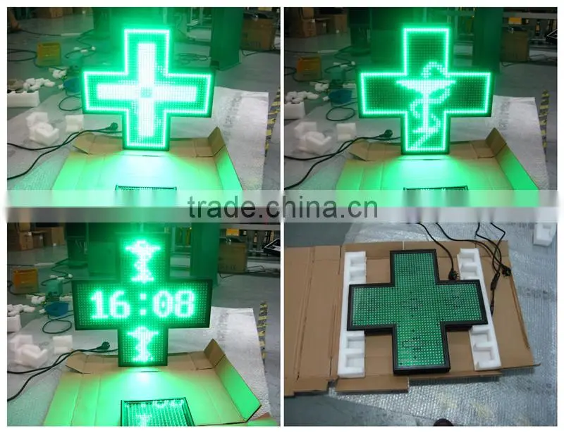 C-power 3D p10/p16/p20/p25 asynchronous pharmacy cross/led display led control card from shenzhen liyi china