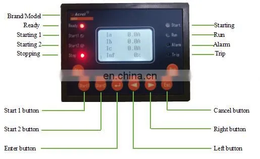 Acel ARD2F-25 Din rail small intelligent motor protector main module rated current 25a