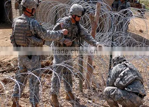 Tianyue gavanized razor barbed wire(factory)