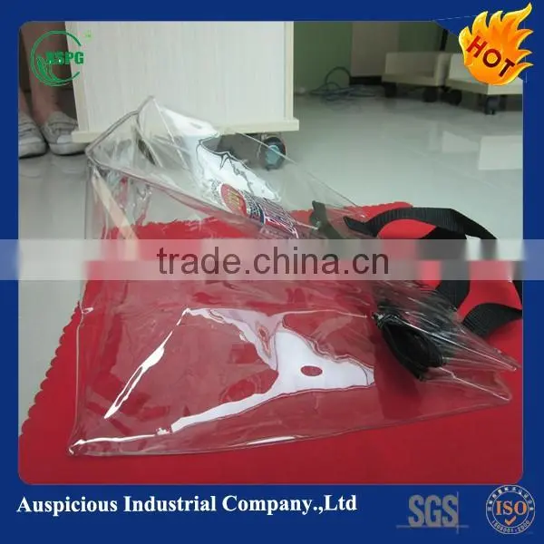 Cheap plastic tote bag pvc shopping bags printed