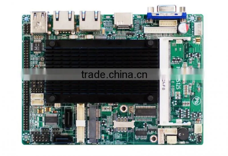 P080S Stock fanless industrial embedded touch screen industrial pc