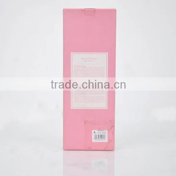 140ml Home fragrance Aroma Reed Diffuser with glass bottle and wooden lid SA-2106