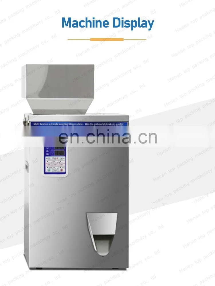 Automatic desktop coffee powder Tieguanyin medicinal materials dispensing machine