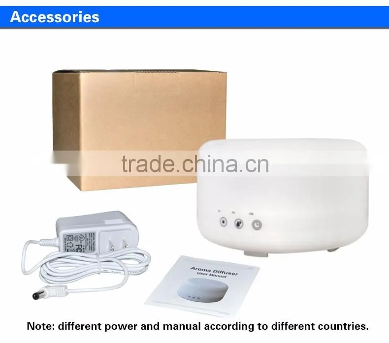 2016 China Manufacturer Large Capacity Lamp Aroma Diffuser Bottle Cool Mist Humidifier