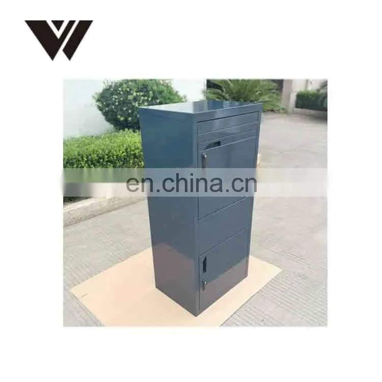 WELDON large front and rear access smart parcel box