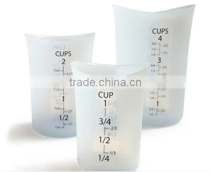 silicone measuring cup set