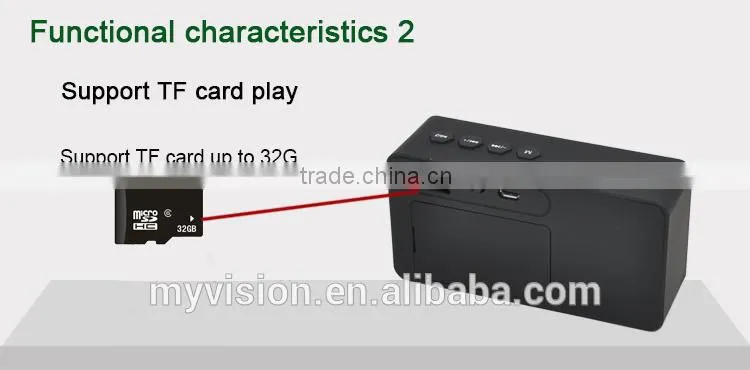 My vision bluetooth amplifier speaker for mobile phone and tablet pc