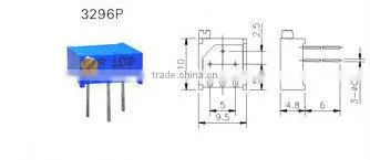 trimming potentiometer ,3296