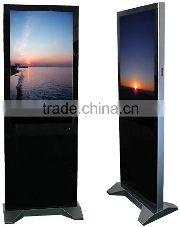 hd digital video monitor lcd ad display stand iphone shape advertising player 42 inch floor stand lcd advertising player
