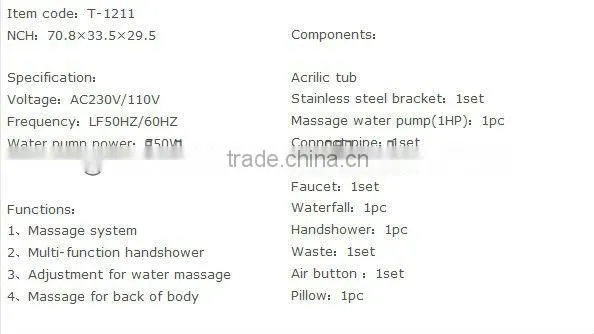 acrylic bathtub with glass