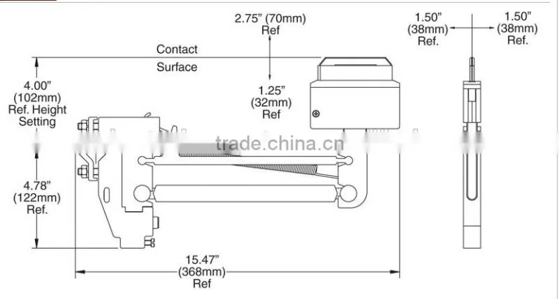 Safe-Lec 2 conductor system 310990 100 Amp Collector - Standard Phase