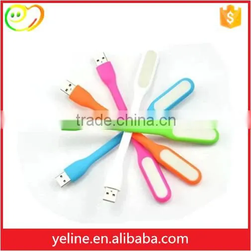 Mini flexible sinicone soft LED light with micro usb 2.0