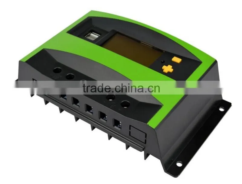 low price 12V24V 40A pwm solar charge controller home solar system