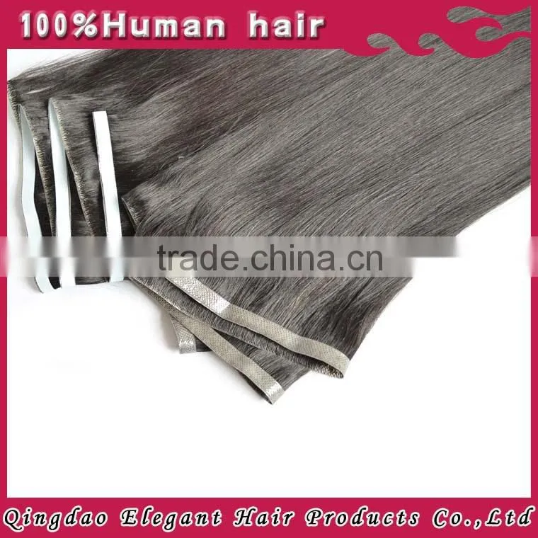 top quality blonde PU Skin Weft extension