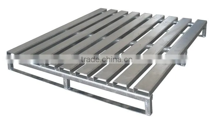 Supporting use stacking mild steel pallets euro pallets