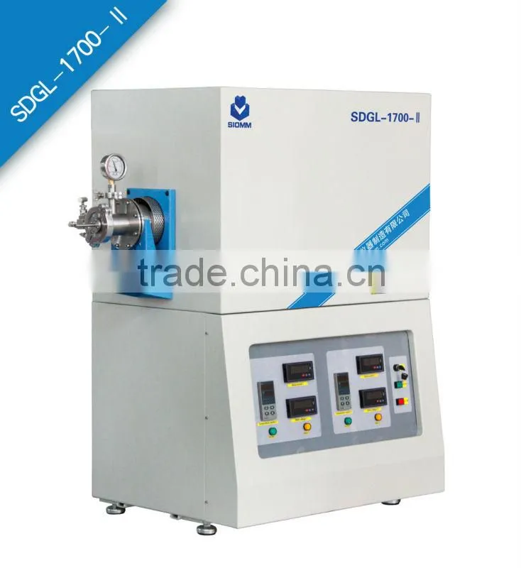 Dual-zone high temperature tube furnace(SDGL-1700II)