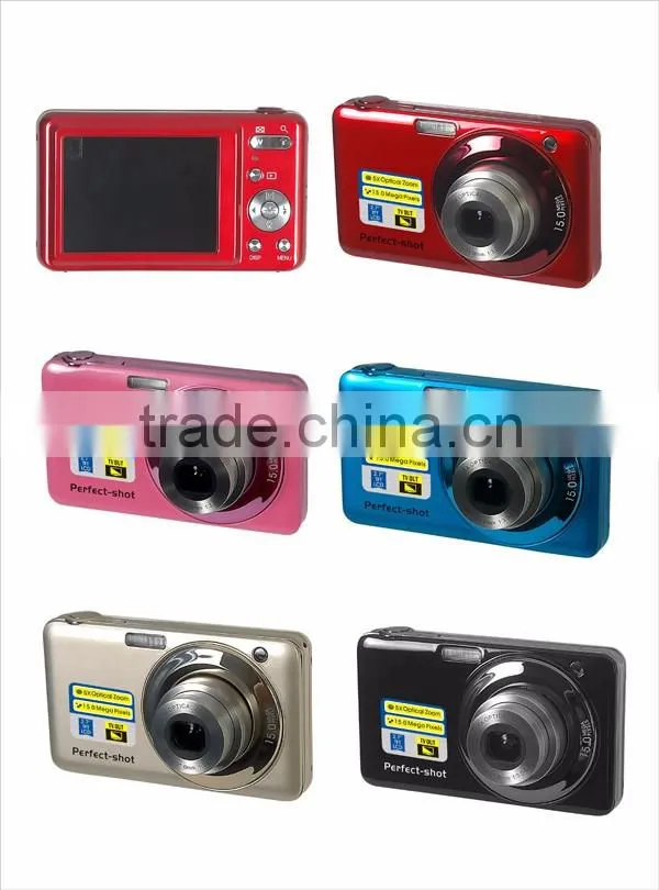 winait 2016 15mp optical camera/digital camera with 2.7'' TFT display