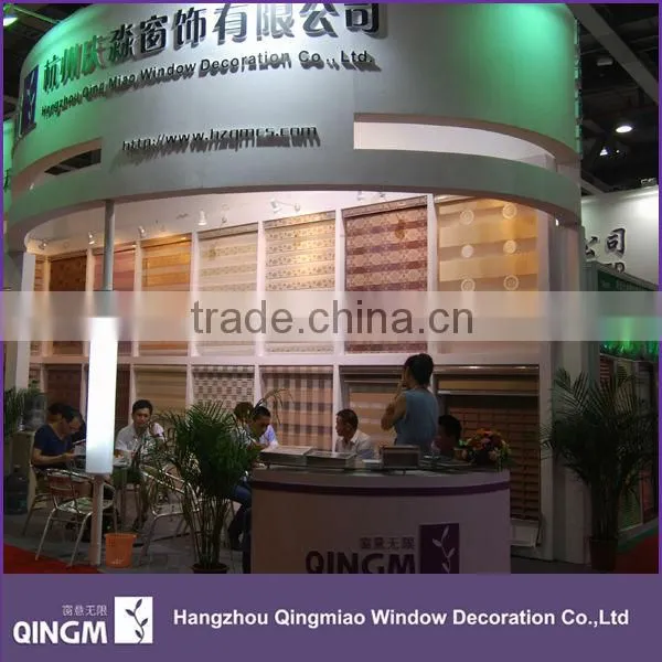Wholesale Silver Yarn Polyester Material and Roller Type Window Blind
