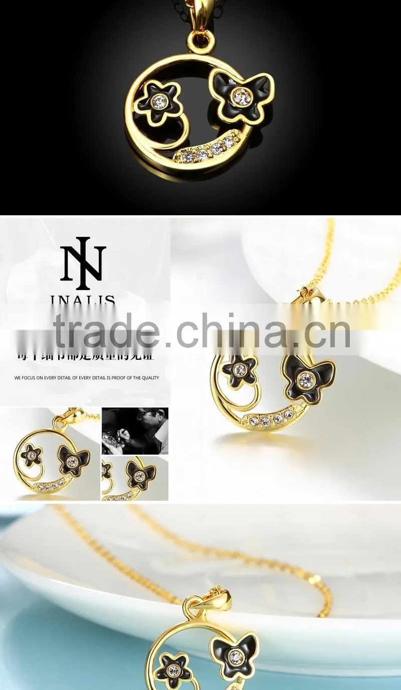 Charm Necklace 5.20g / gold plated necklace / Necklace Jewelry