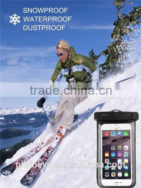 underwater phone protective mobile phone waterproof dry bag pouch for iphone6
