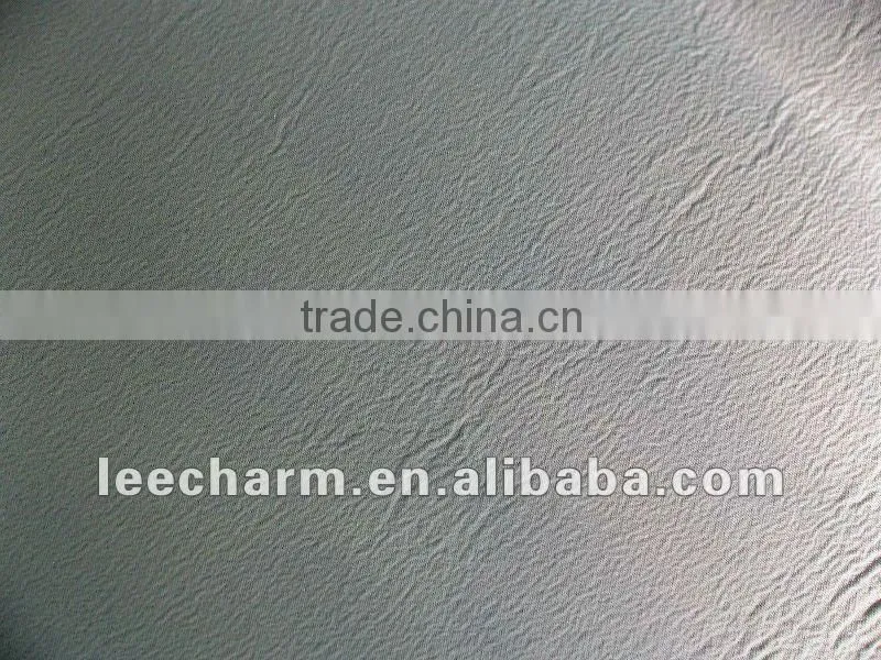Crinkle Pongee Fabric Artificial Plants Material
