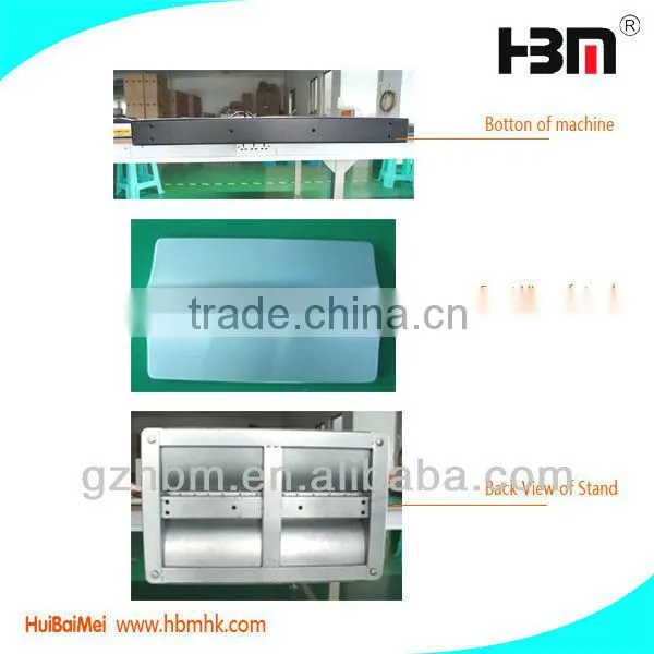 shoe-cleaning machine floor stand lcd touch screen advertising display