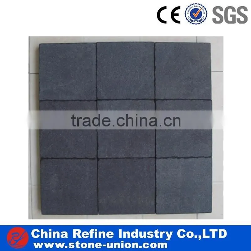 Chinese black basalt flamed