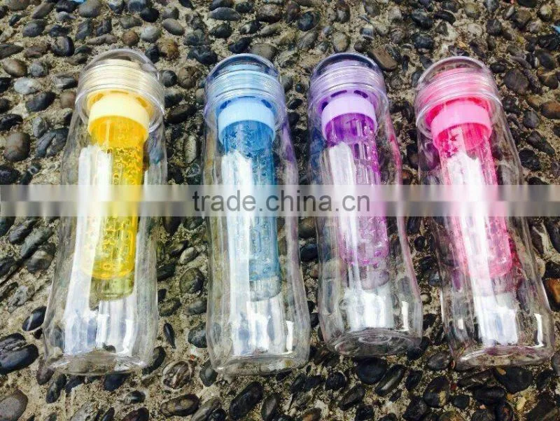 Colorful Tritan GYM drink bottle sport bottle portable bottle tea infuser bottle fruit juice water bottle
