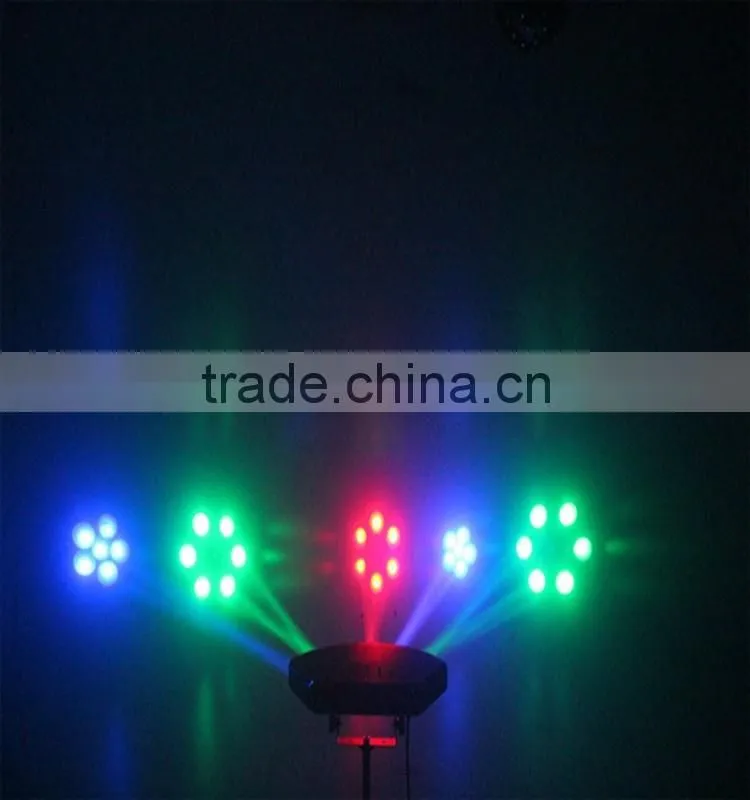 8X3W LED effect Light Beam Light Dj Disco Club Party Wedding Stage Effect Lighting