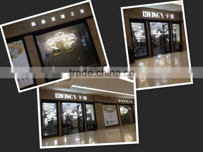 Hotel Project Crystal LED Chandelier Light Pendant Lamp New Modern Lighting Chandelier