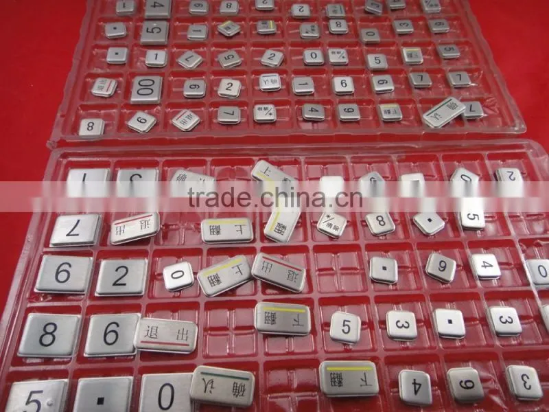 Nice keys buttons metal etching parts