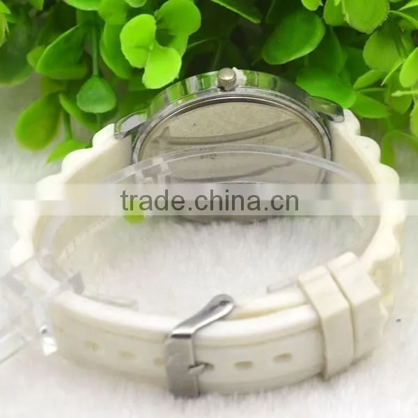Fashion flag watch promotional silicone watch