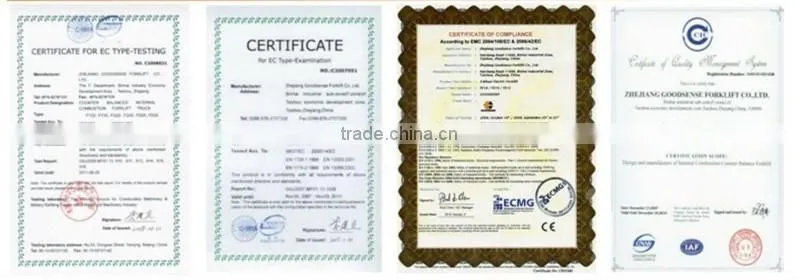 China hot sale Diesel Engine Power Souce 4ton TCF Series GOODSENSE Forklift for sale