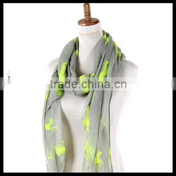 Horse print infinity scarve at stock , holiday scarf , fruiends gift , black Friday gift