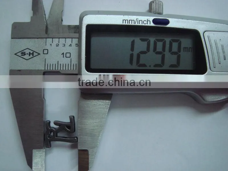 custom design garment accessories metal plate