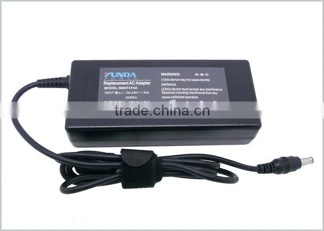 Brand YUNDA Notebook charger for SAMSUNG 90W 19V 4.74A