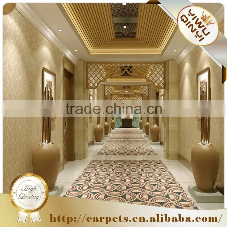 Customed high quality Environment-Friendly hotel carpet / Ancient Painting Carpet
