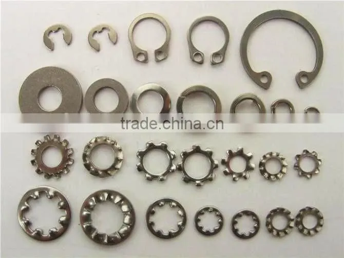 DIN6797 Internal star locking washer overlapping toothed lock washer gasket