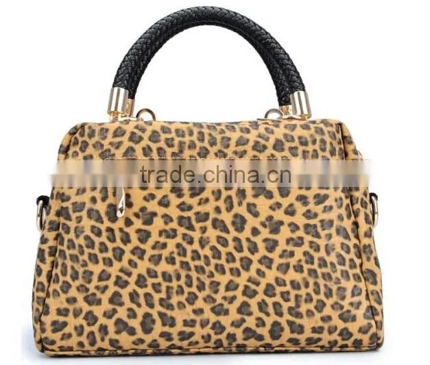 Pu customized vintage tote handbag ladies bags