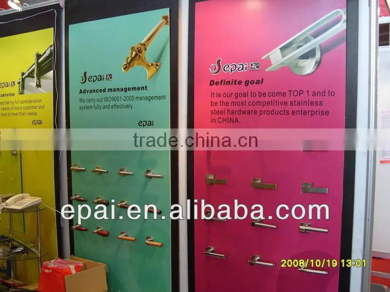 2013 Hot Sale Golden Stainless Steel Pull Handle With Plate