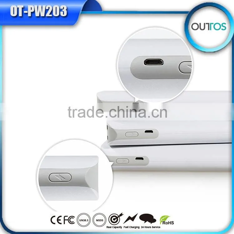 high capacity multifunction portable power bank for ip6 plus 11000mah