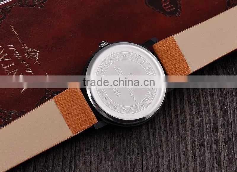 OEM ODM Order Leather Strap Customized Company Logo Fashion Man Wrist Watch Custom